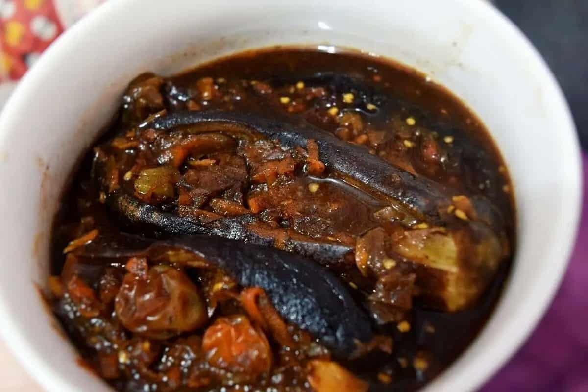 خرید و قیمت ترشی بادمجان تند + فروش عمده